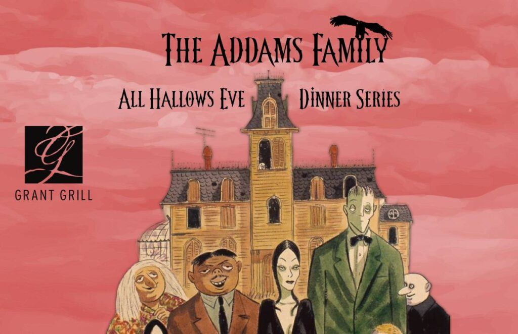 the addams family all hallows eve dinner series